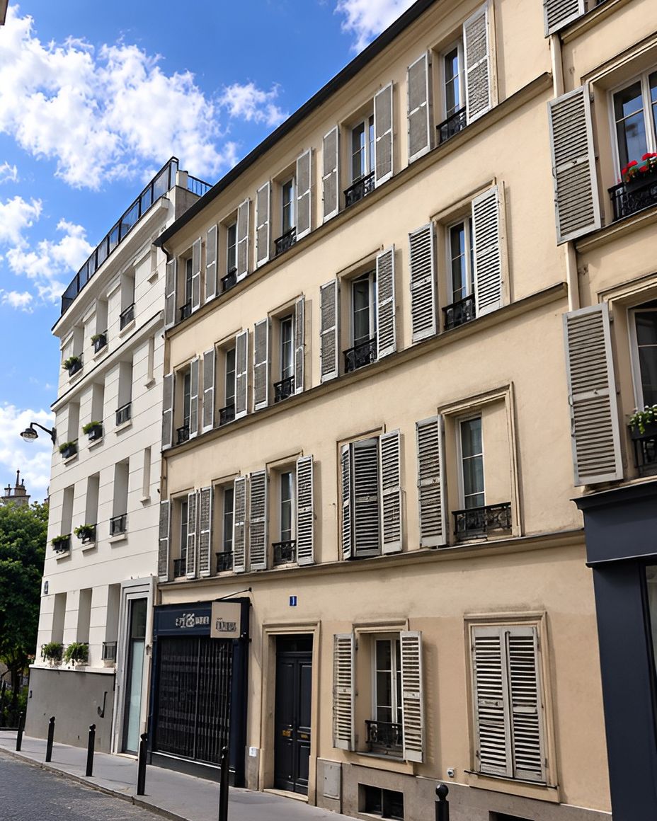 Paris 18e — Immeuble à Montmartre, rue Durantin